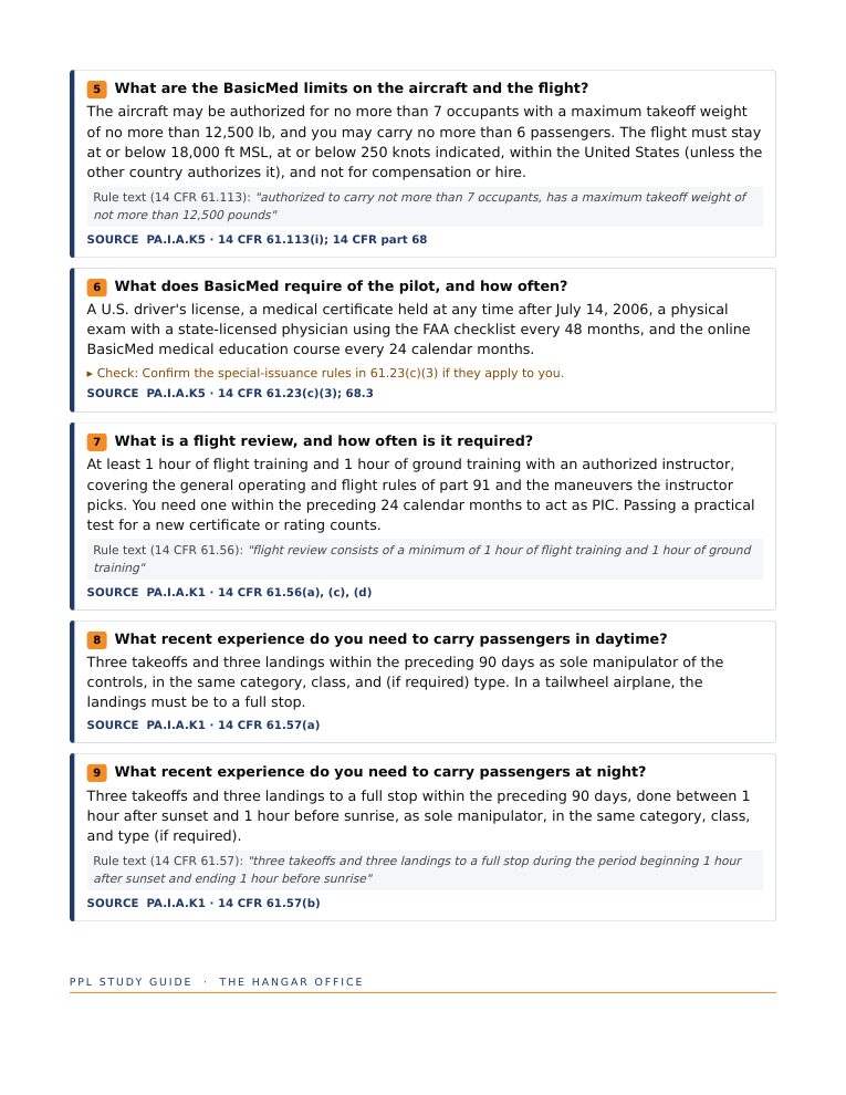 PPL Study Guide preview 4