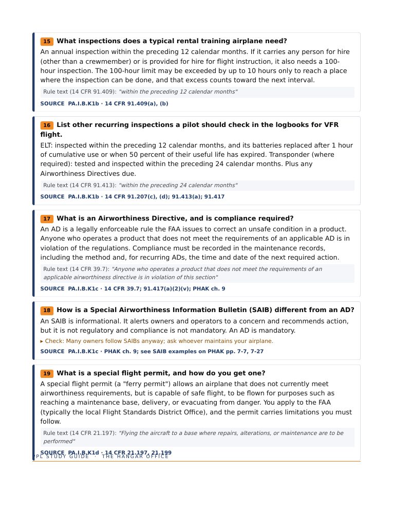 PPL Study Guide preview 6