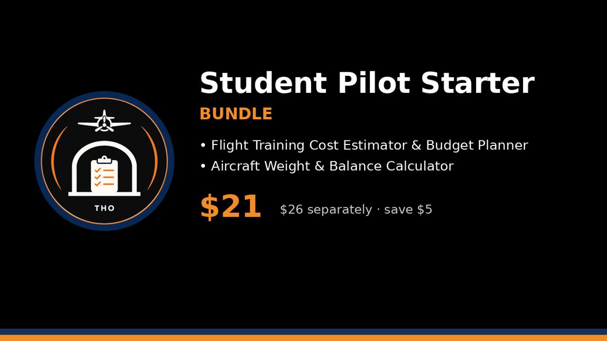 Student Pilot Starter Bundle preview